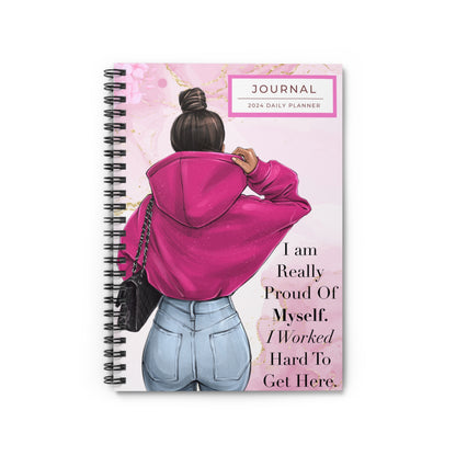 "Proud of Myself" - Ruled Lined Journal
